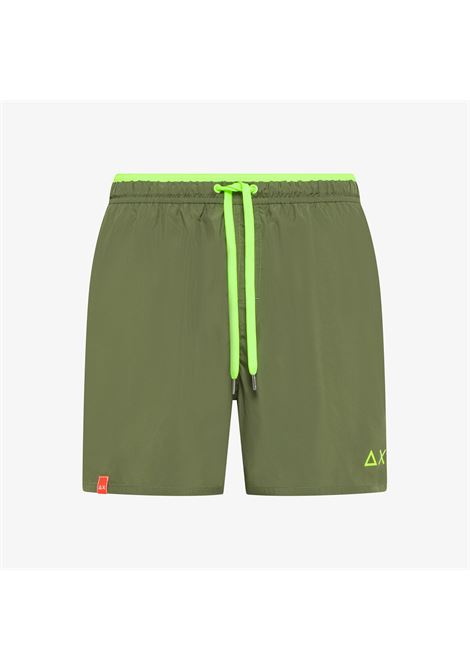 Shorts mare in nylon verde militare AX SUN68 | H3610688 19